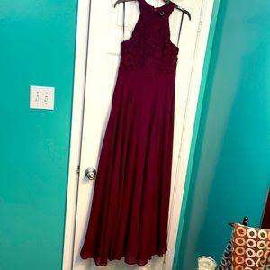 Maroon dress